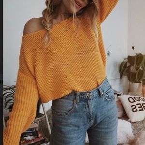 NEW Mustard sweater